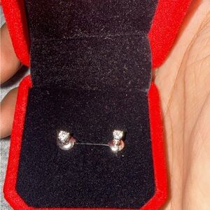 Elegant Silver Stud Earrings